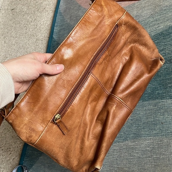 Vintage Stone Mountain Genuine Leather Shoulder Bag Purse y2k 2000s - Picture 10 of 12